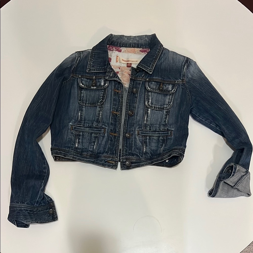 Mossimo Supply Co. Dark Blue Kids Jean Jacket